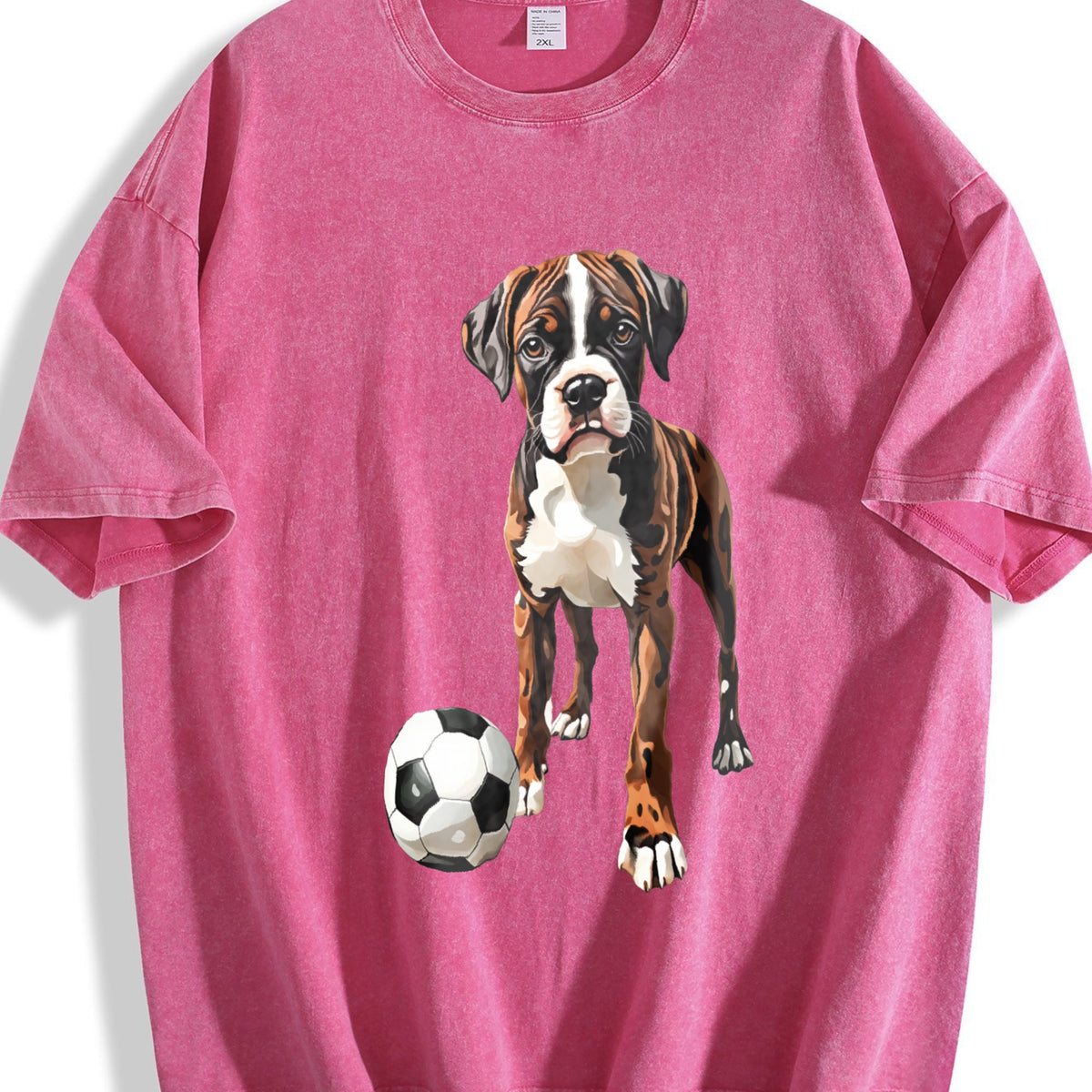 Global Soccer Fan Vintage Washed T-Shirt product image 7