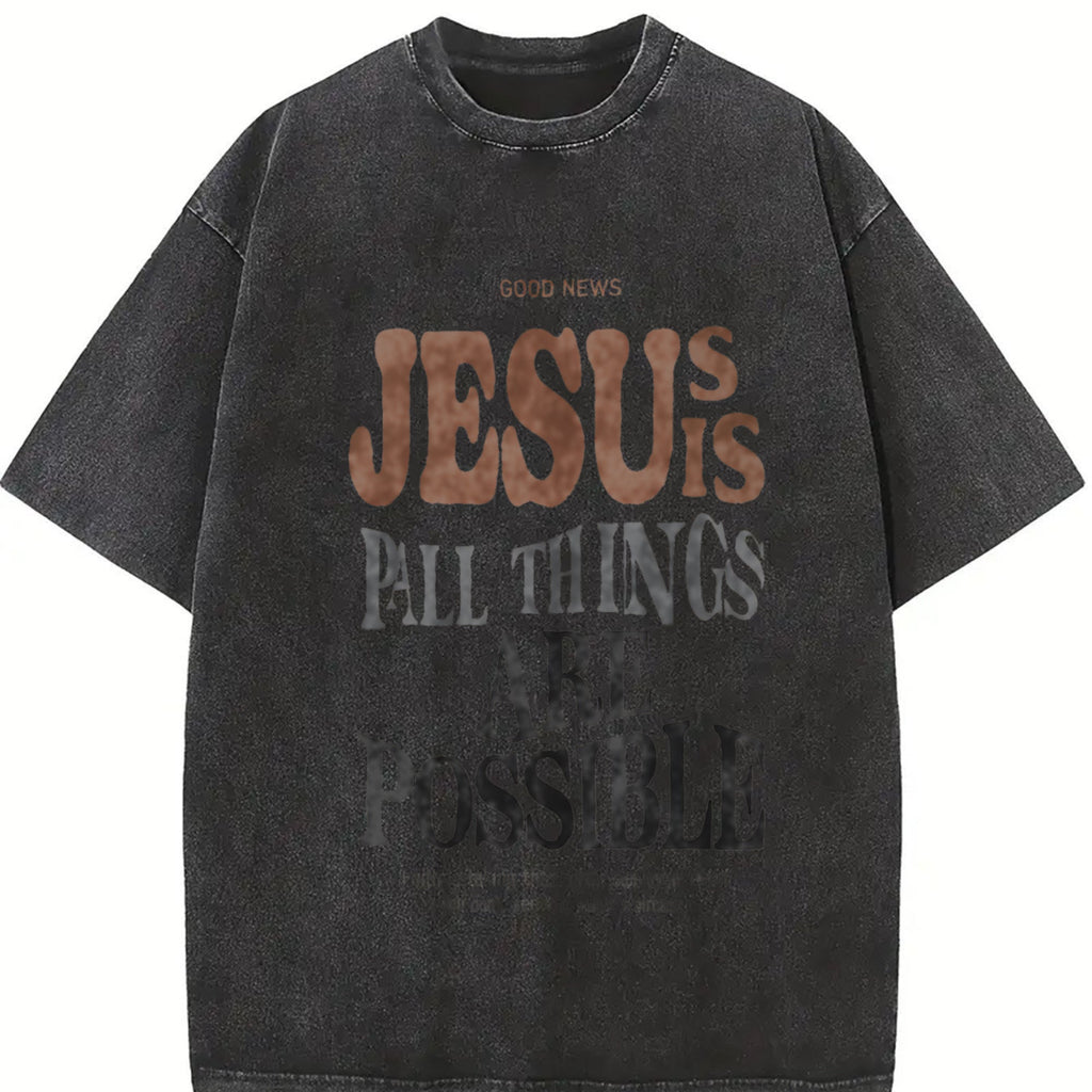 3 Pack Christian Faith Cross God Summer Set Vintage Washed product image 2