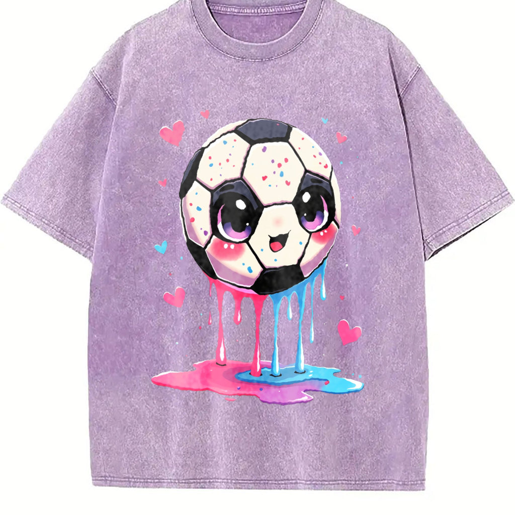 Global Soccer Fan Vintage Washed T-Shirt product image 6