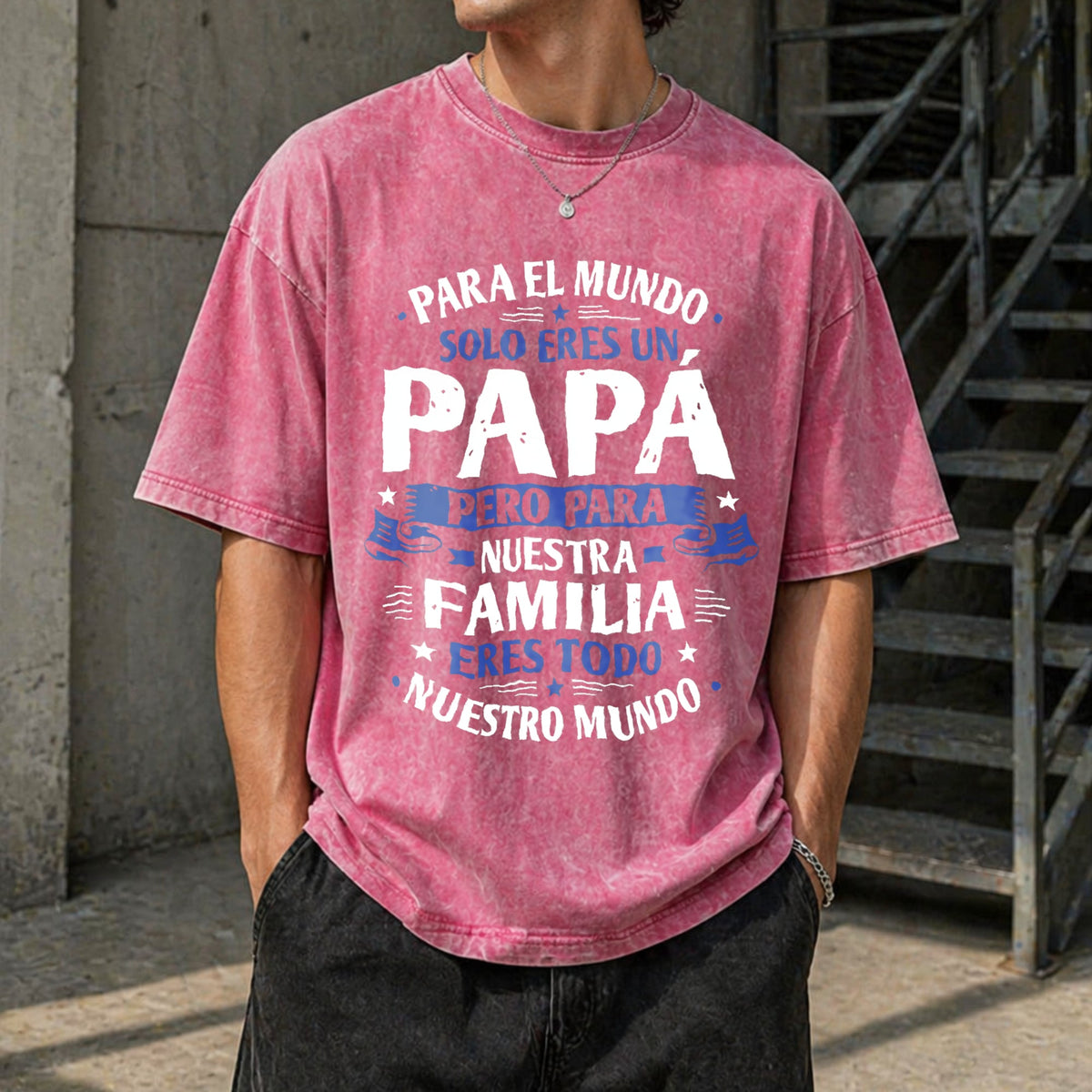 Father's Day Vintage Washed T-Shirt product image 14