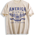 Funny America Land Of The Free Home Of Brave Vintage Washed product image 1