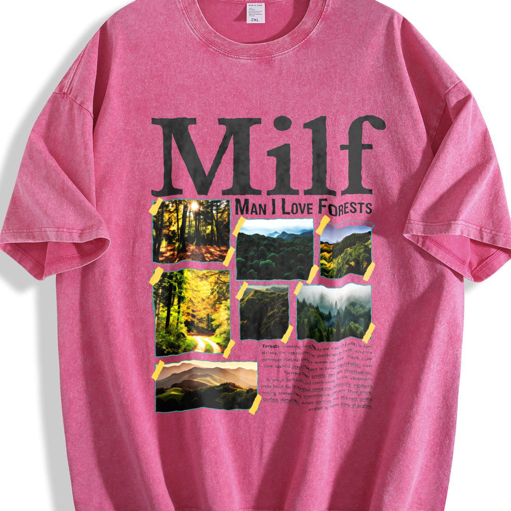 Man I Love Forests Vintage Washed T-Shirt product image 7