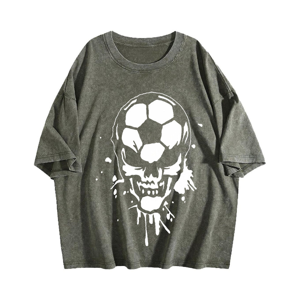 Global Soccer Fan Vintage Washed T-Shirt product image 4