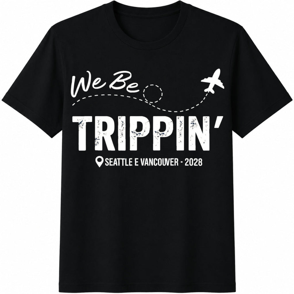 We Be Trippin Cotton T-Shirt product image 1