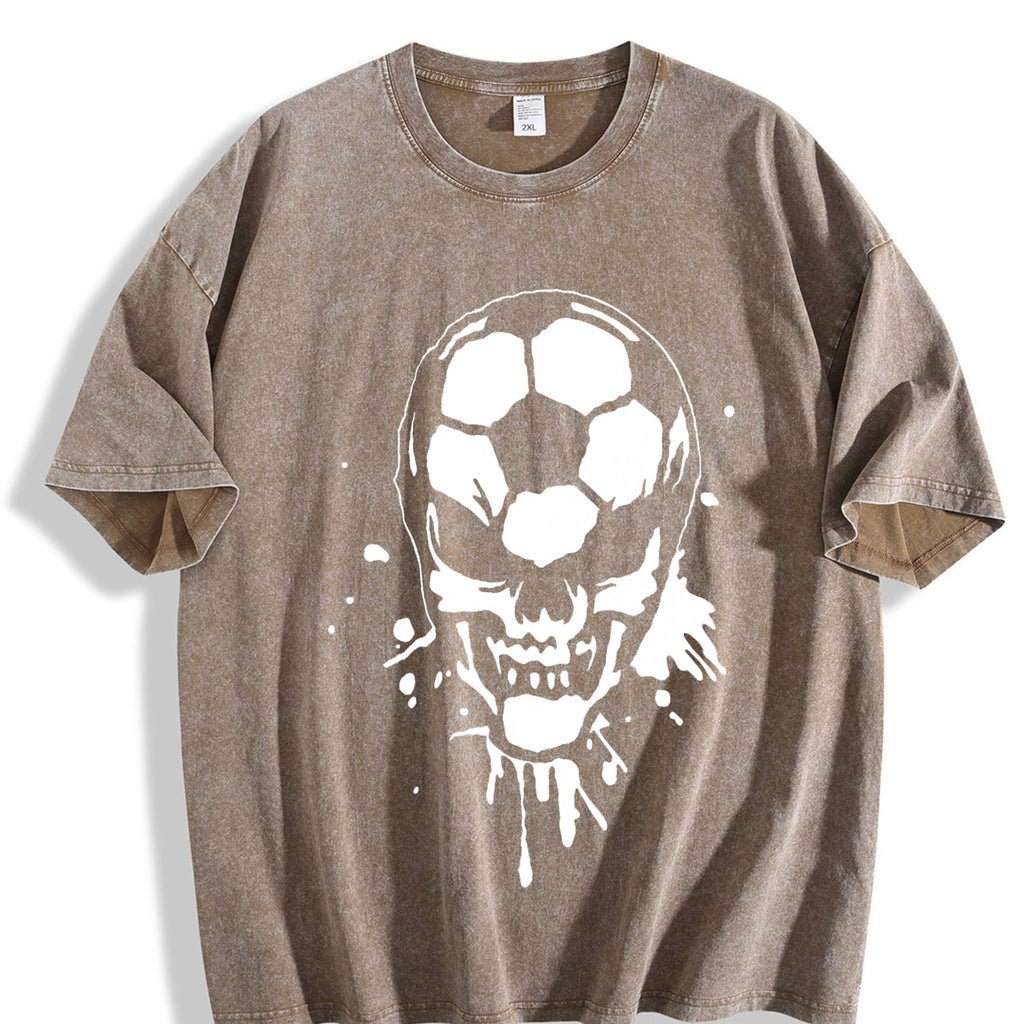 Global Soccer Fan Vintage Washed T-Shirt product image 3