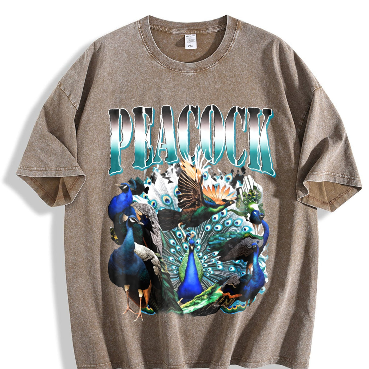 Peacock Vintage Washed T-Shirt product image 3