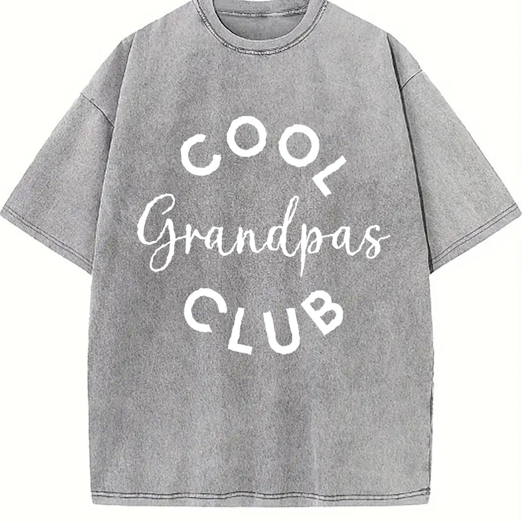 Cool Grandpas Club Vintage Washed T-Shirt product image 5