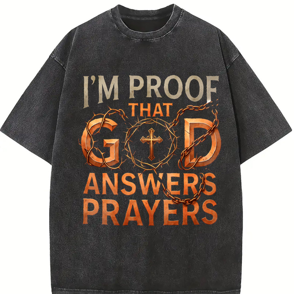 I'm Proof That God Answers Prayers 100 Y2K Boxy Vintage product image 2