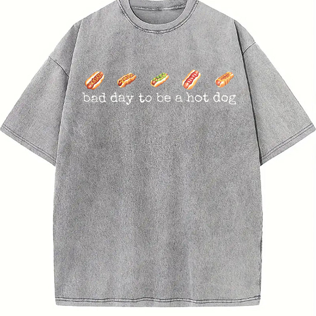 Funny Hot Dog - 'bad Day To Be A Hotdog' For 4th Vintage product image 5