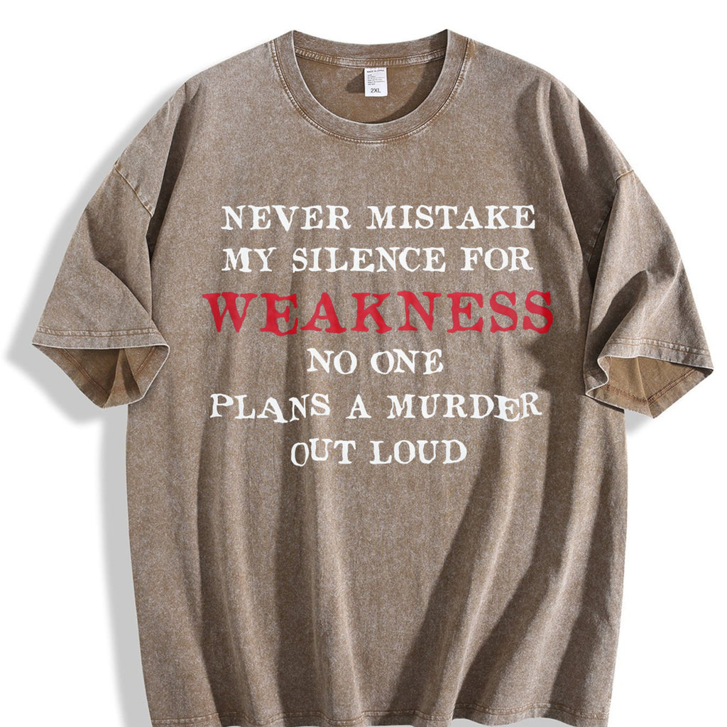 100 Never Mistake My Silence For Weakness Funny Saying product image 3