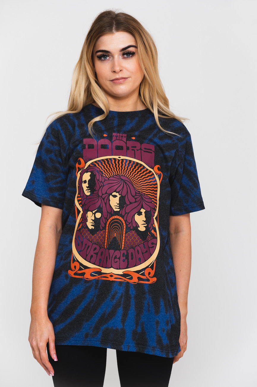 The Doors Strange Days Tie Dye T Shirt product image 1