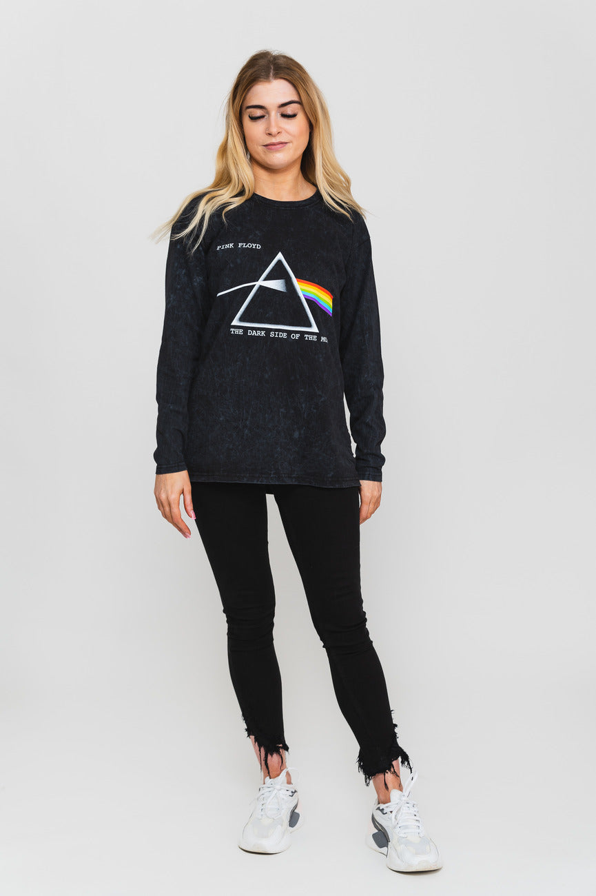 Pink Floyd Dark Side Of The Moon Dip Dye Long Sleeve product image 2