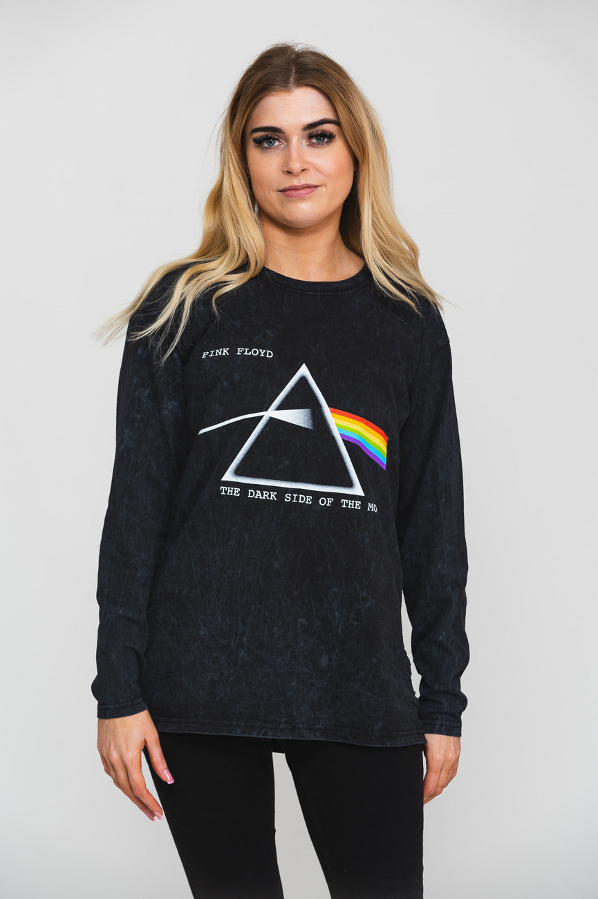 Pink Floyd Dark Side Of The Moon Dip Dye Long Sleeve product image 1