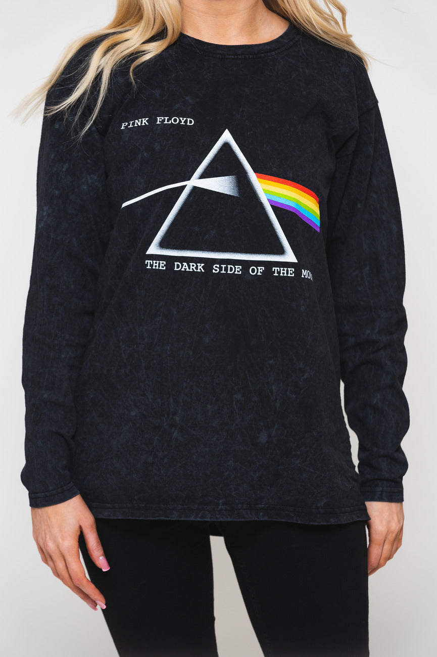 Pink Floyd Dark Side Of The Moon Dip Dye Long Sleeve product image 3