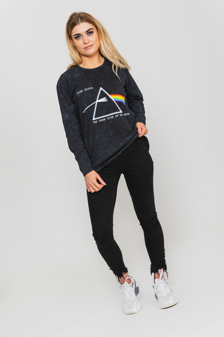 Pink Floyd Dark Side Of The Moon Dip Dye Long Sleeve product image 5