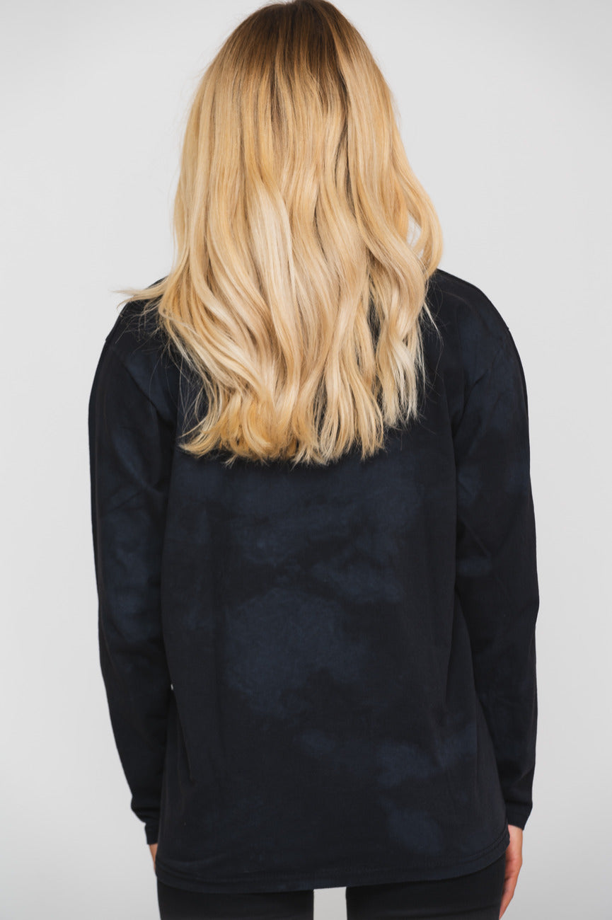Bob Marley Smoke Gradient logo Dip Dye Long Sleeve product image 4