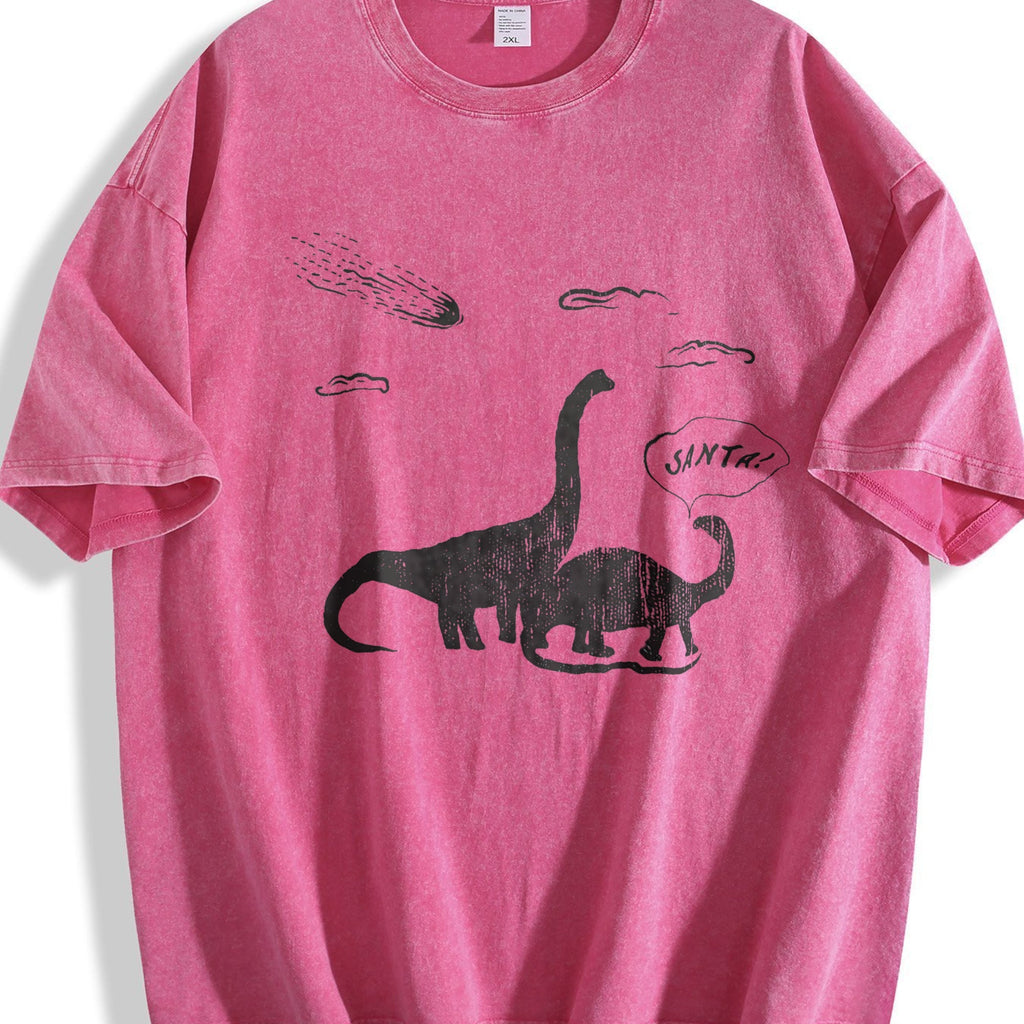 Santa Dinosaurs Funny Xmas Dino Meteor Extinction Joke product image 7