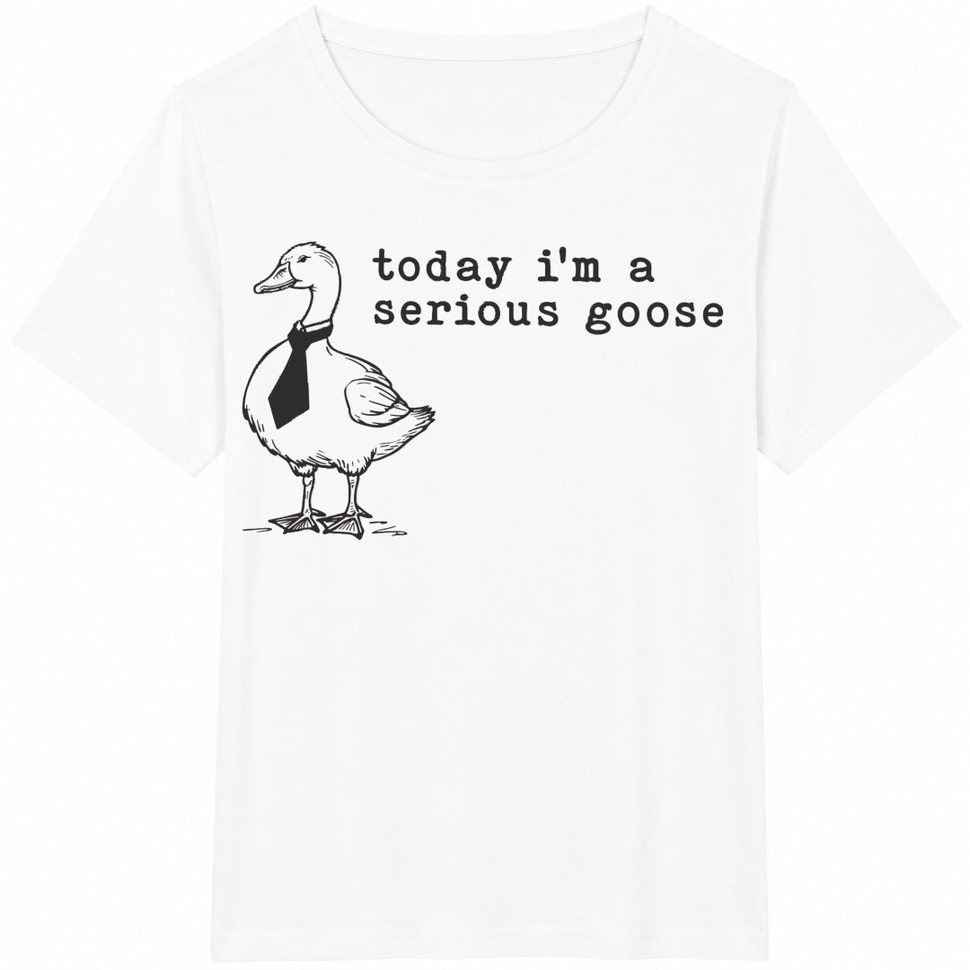 Today I'm A Serious Goose Cotton T-Shirt product image 2
