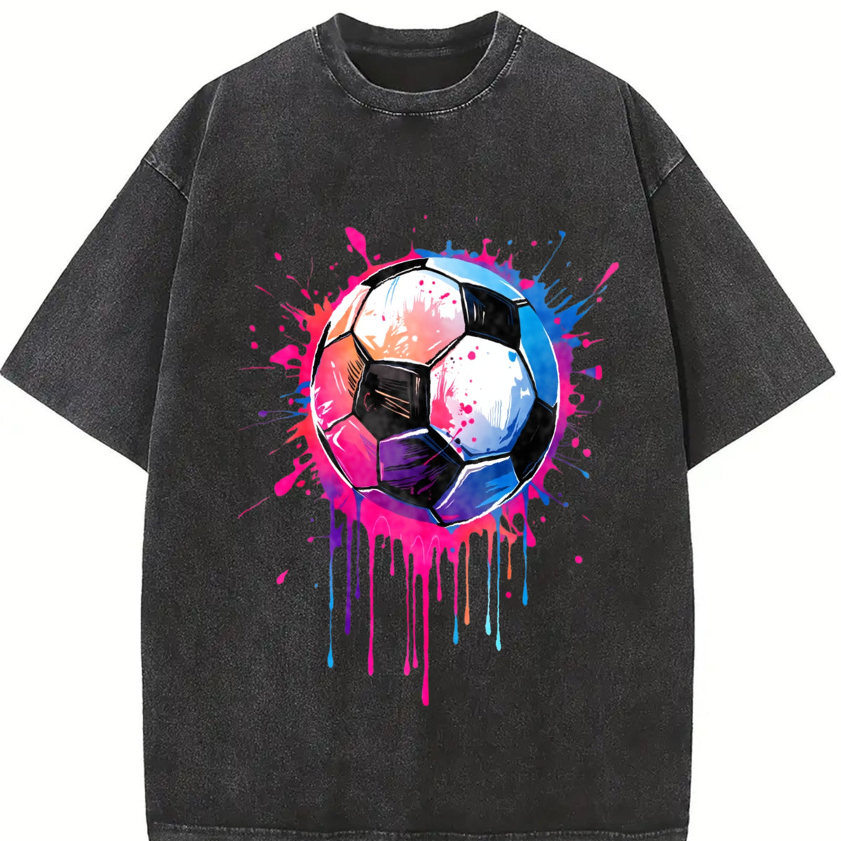 Global Soccer Fan Vintage Washed T-Shirt product image 2