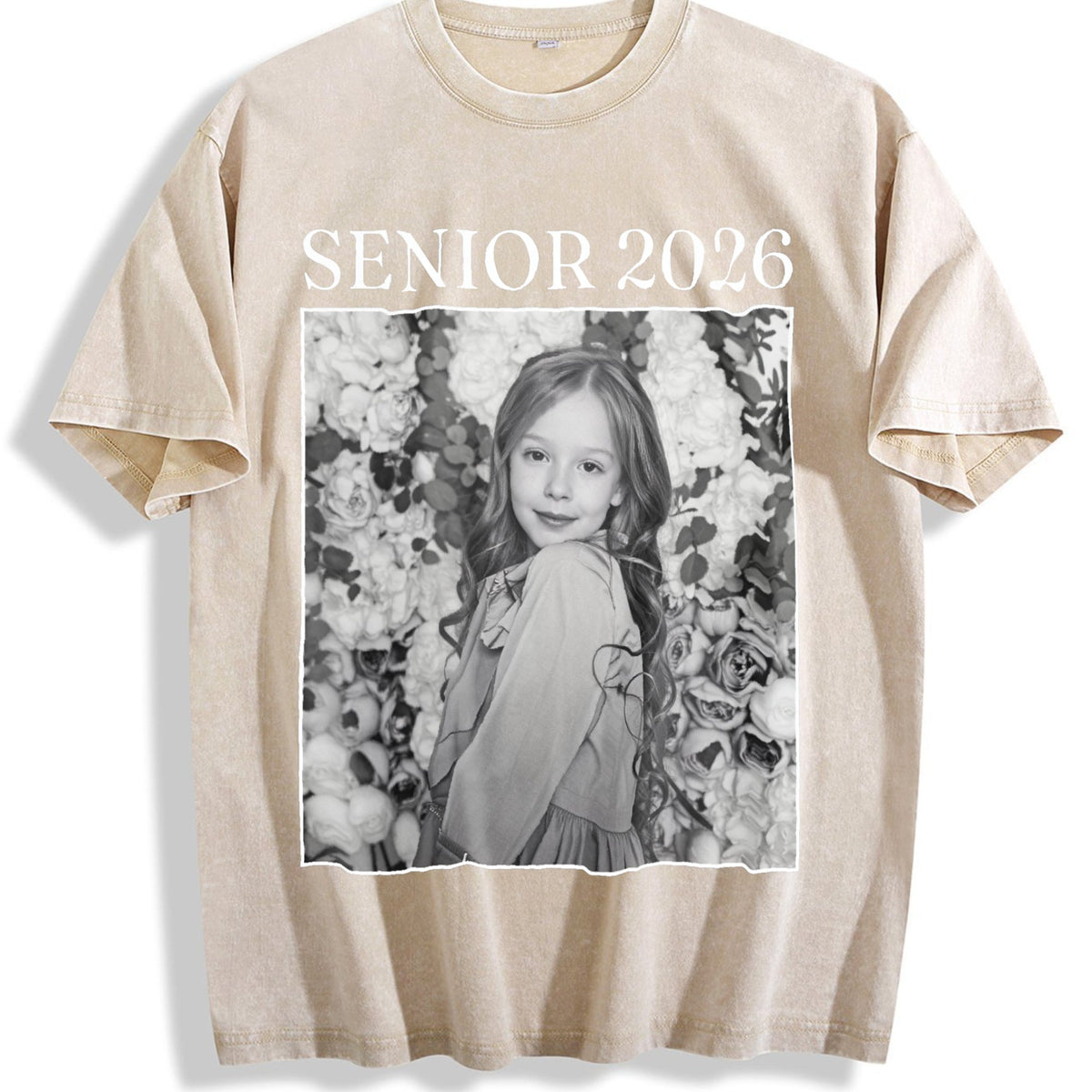 Senior 2026 Vintage Washed T-Shirt product image 1
