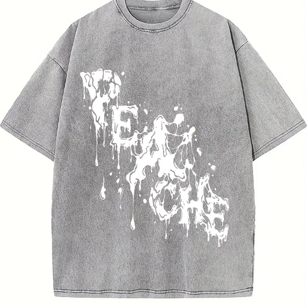 Explorer Statement With Dripping Graffiti Fear Vintage product image 5