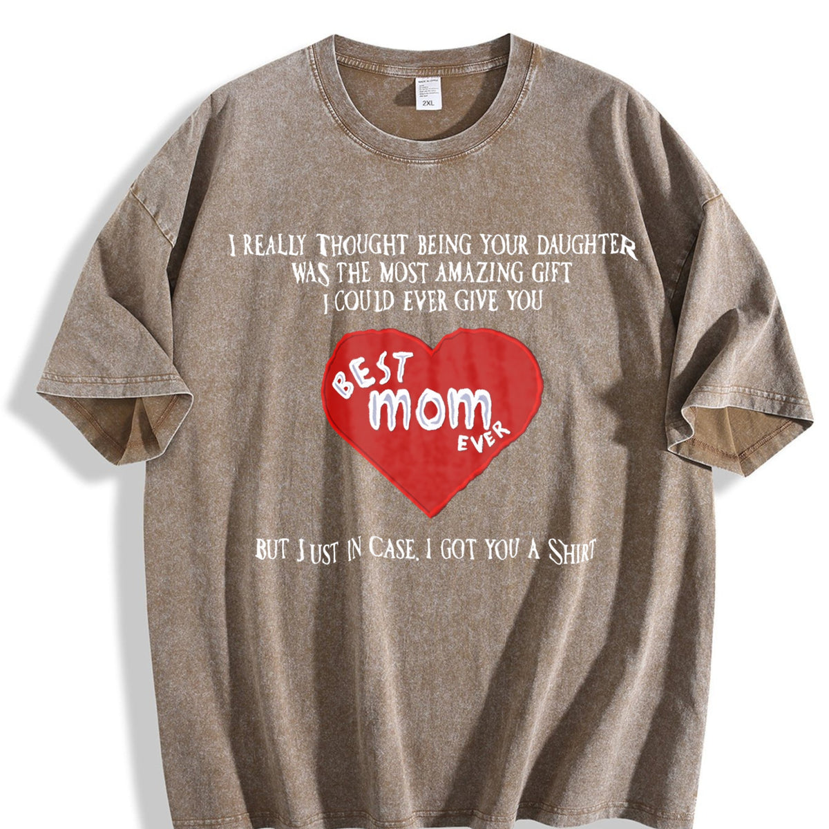 Funny Mother's Day From Daughter Vintage Washed T-Shirt product image 3