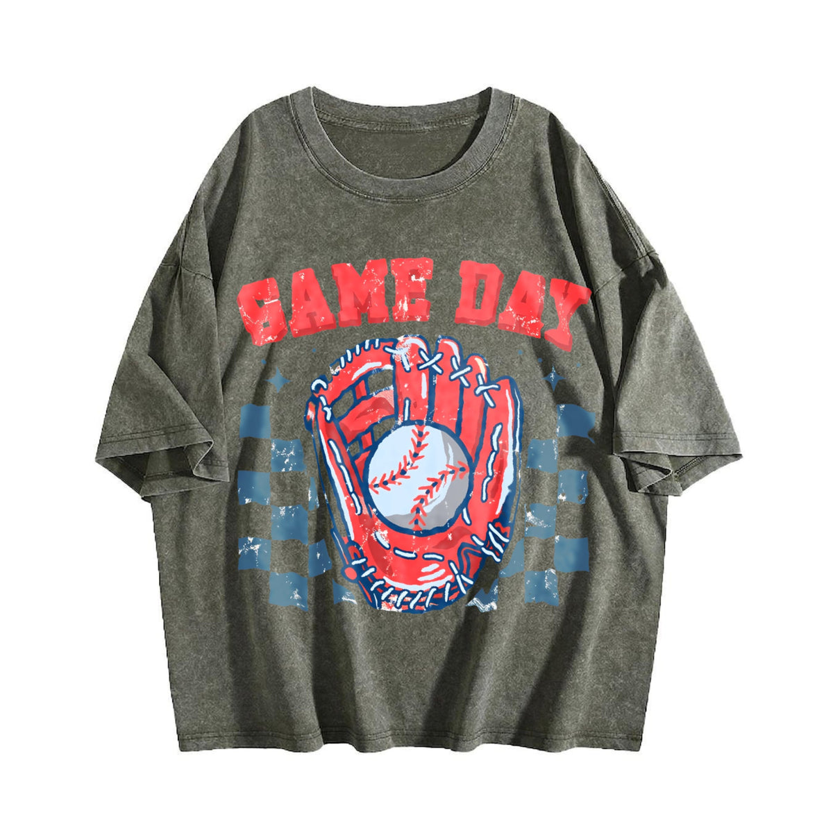 Charm For Game Day Vintage Washed T-Shirt product image 4