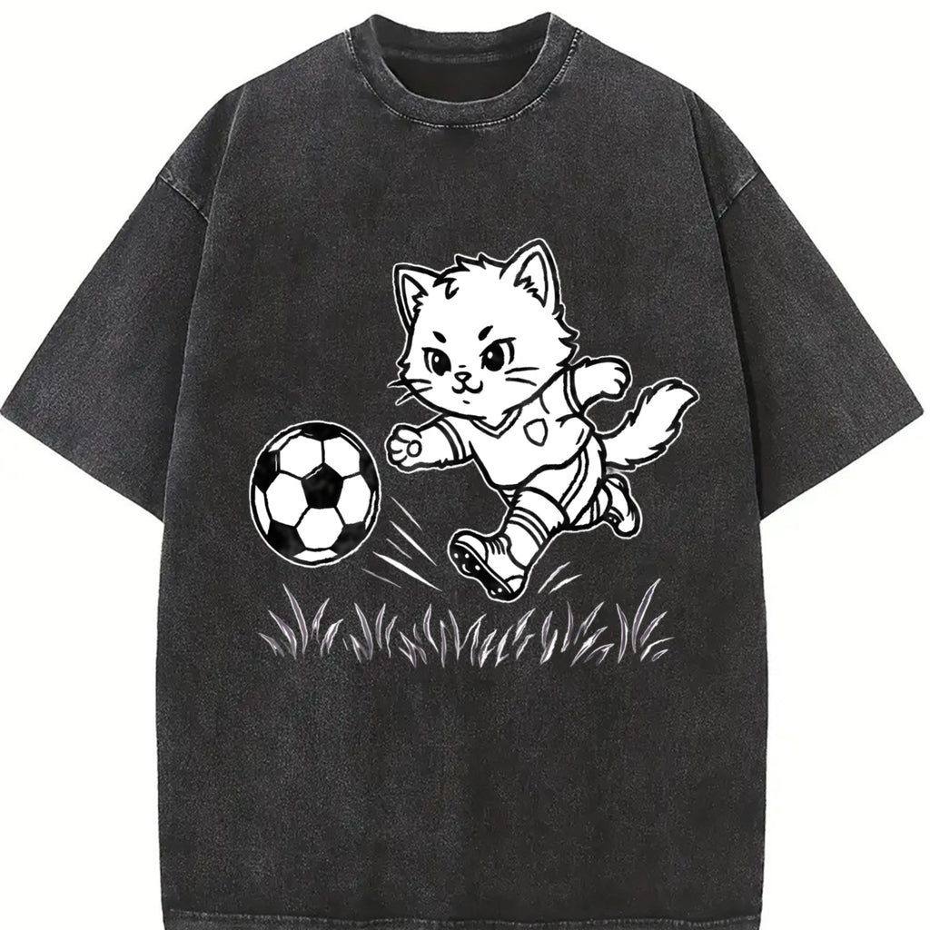 Global Soccer Fan Vintage Washed T-Shirt product image 2