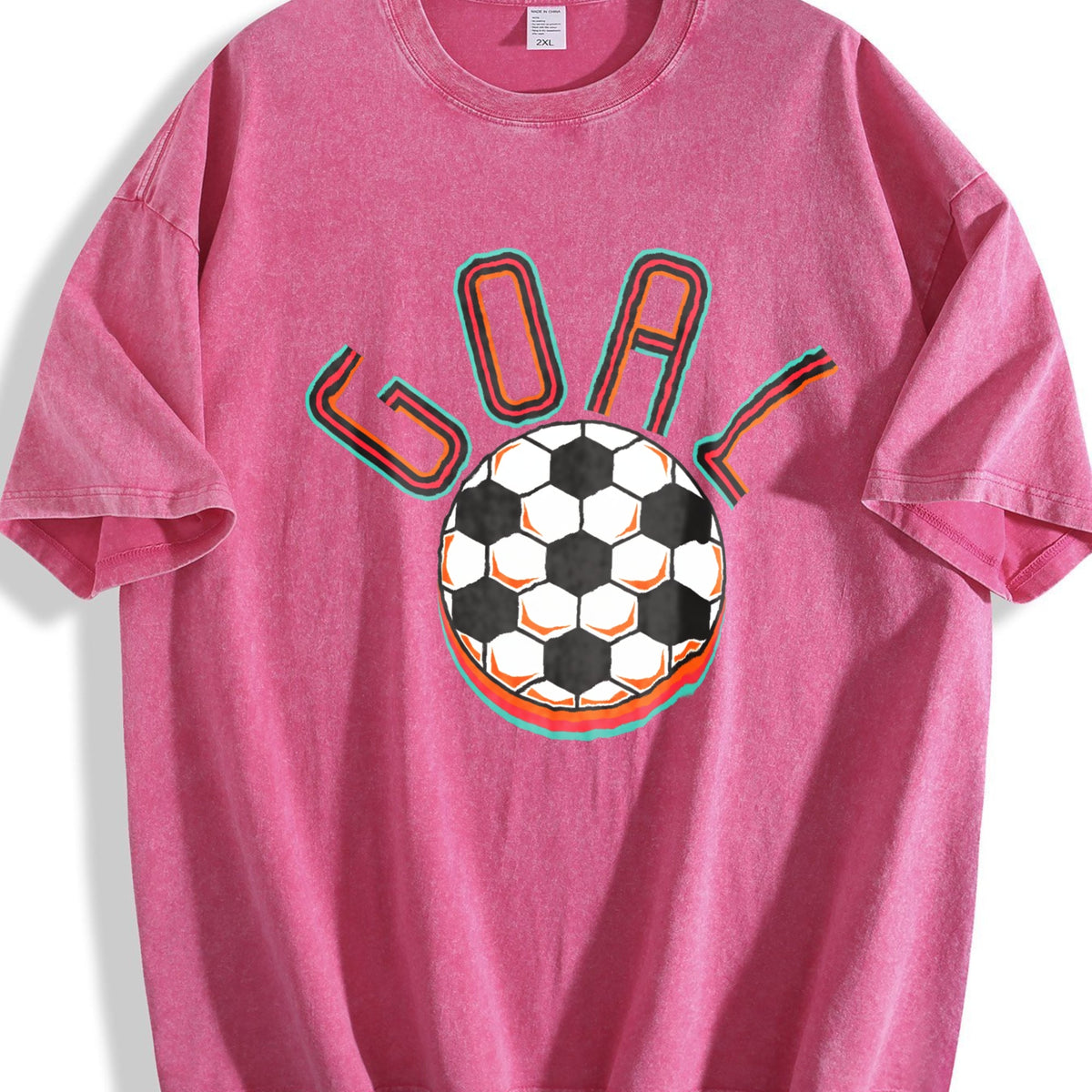 Global Soccer Fan Vintage Washed T-Shirt product image 7
