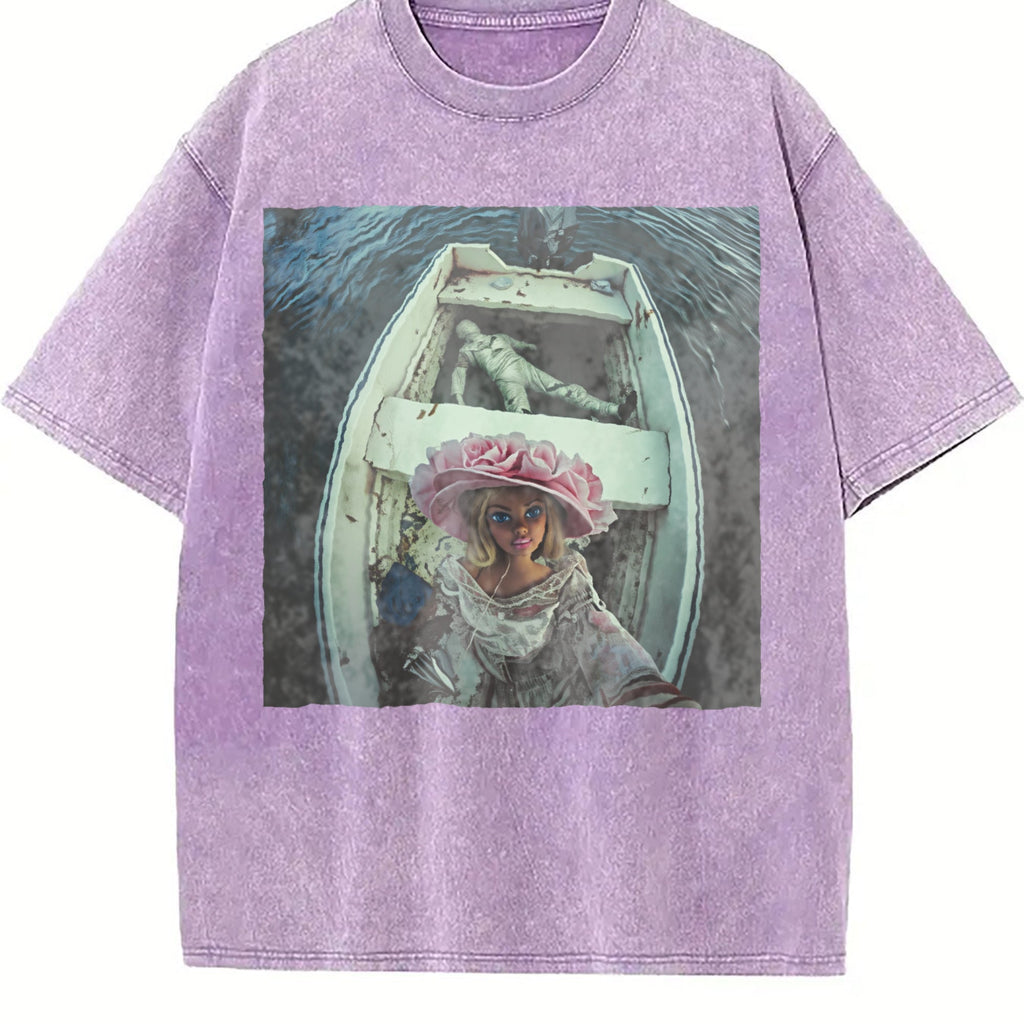 Doll in a Boat Vintage Washed T-Shirt product image 6