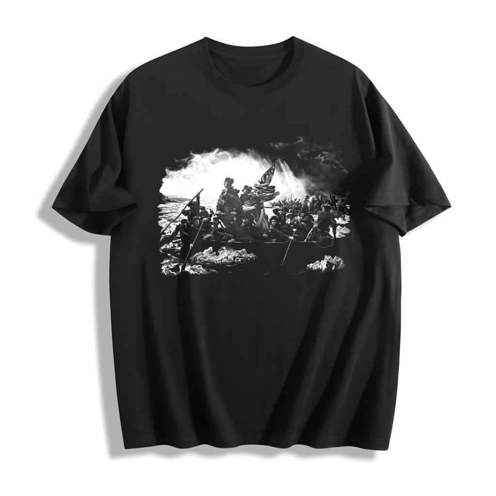 Washington Crossing Delaware Cotton T-Shirt product image 1