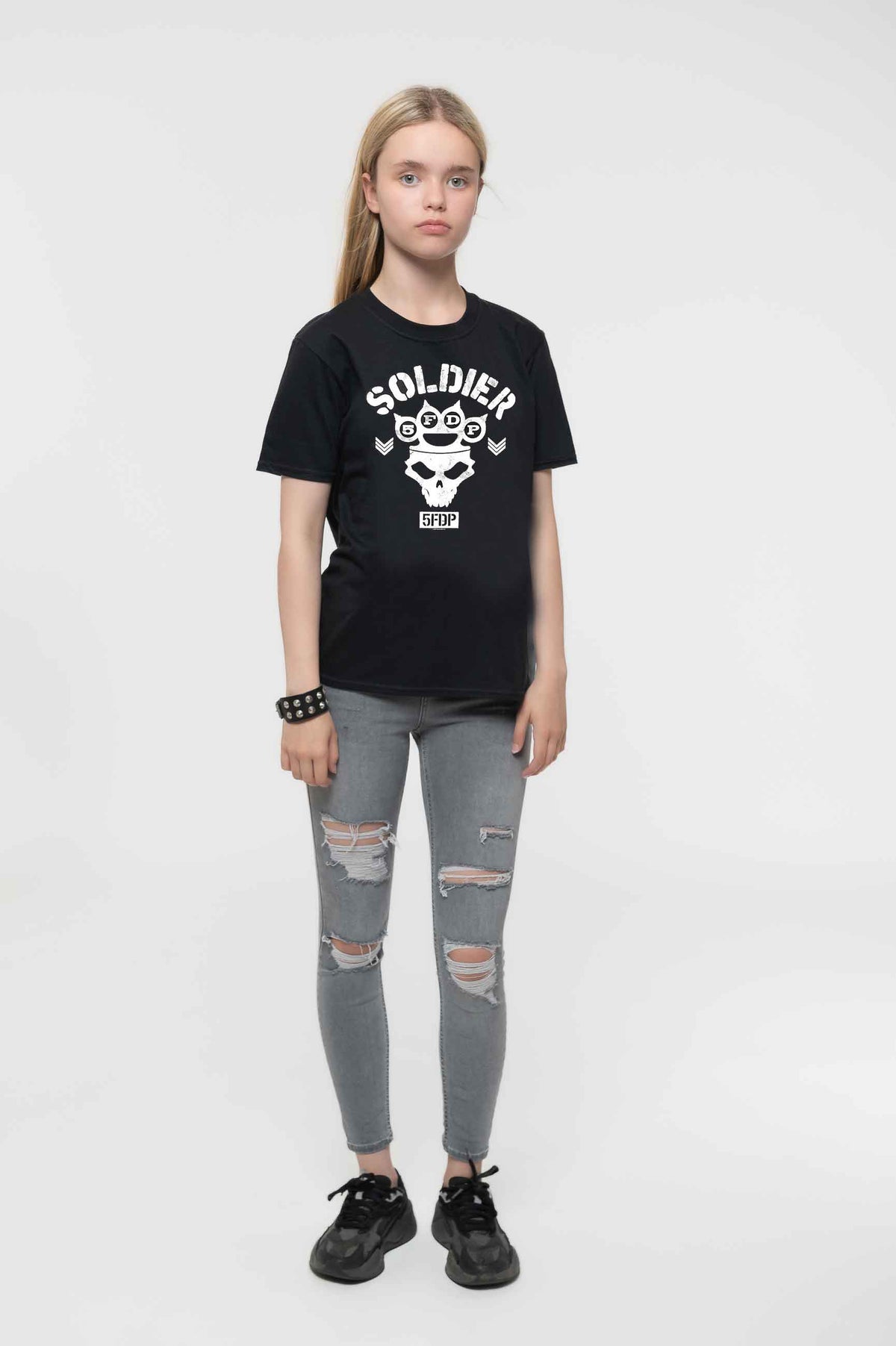Five Finger Death Punch Kids Soldier T Shirt product image 2