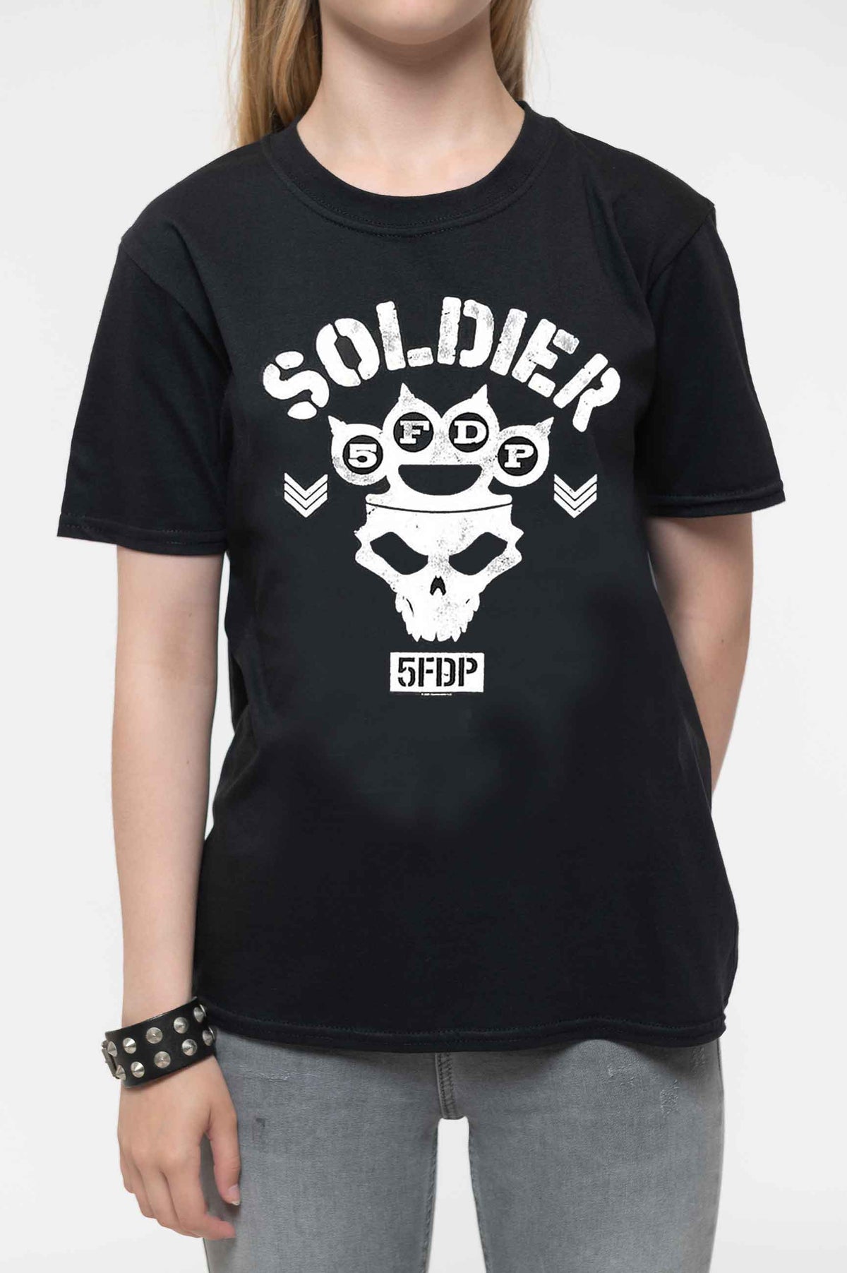Five Finger Death Punch Kids Soldier T Shirt product image 3