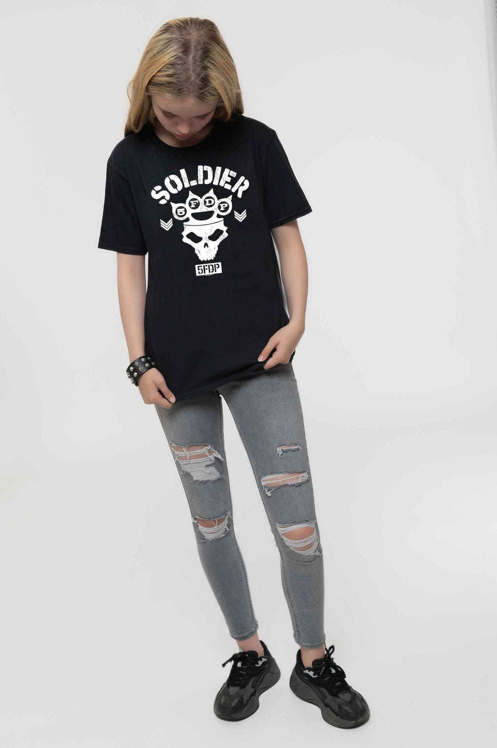 Five Finger Death Punch Kids Soldier T Shirt product image 5