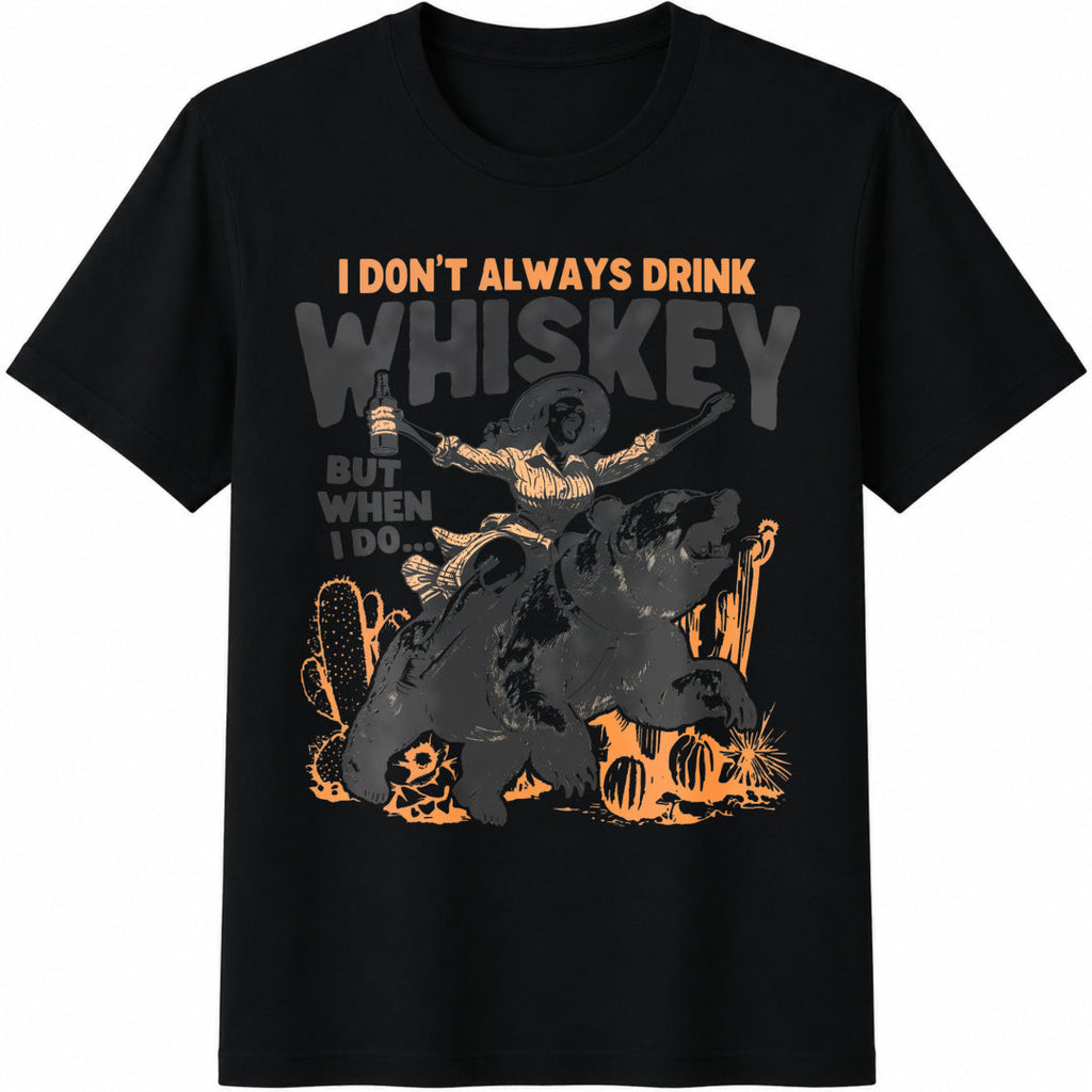 Funny Cowgirl : Western Sarcastic Cotton T-Shirt product image 1