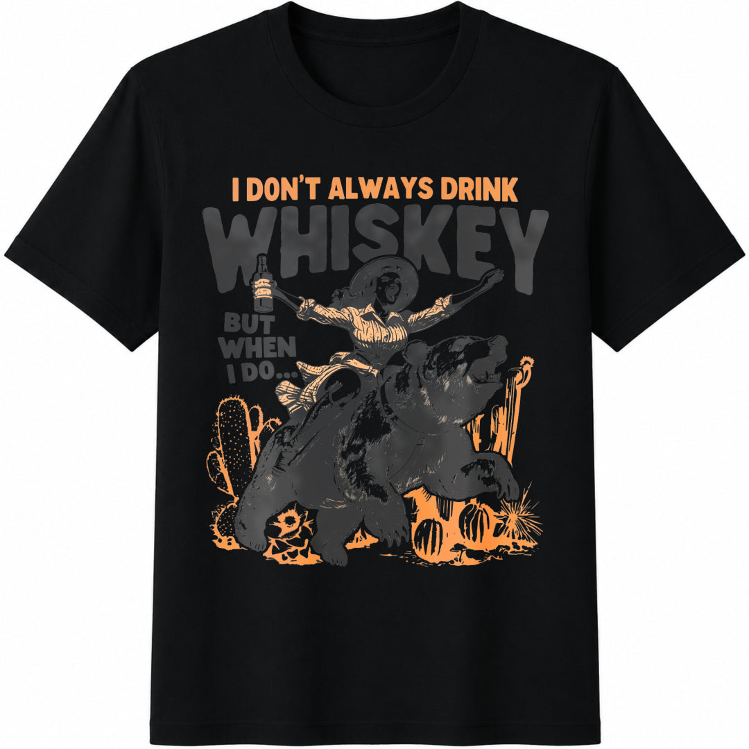 Funny Cowgirl : Western Sarcastic Cotton T-Shirt product image 1