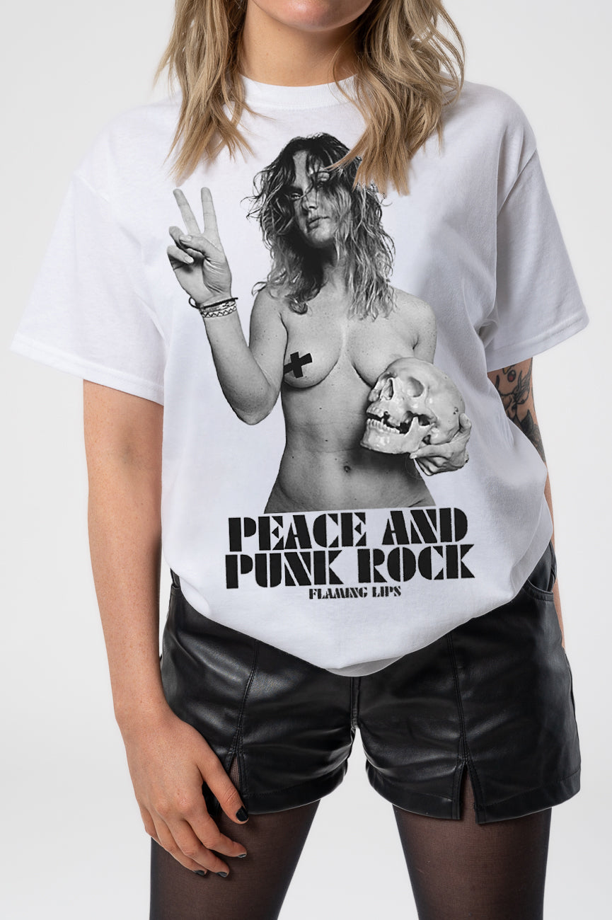 The Flaming Lips Peace and Punk Rock T Shirt product image 3