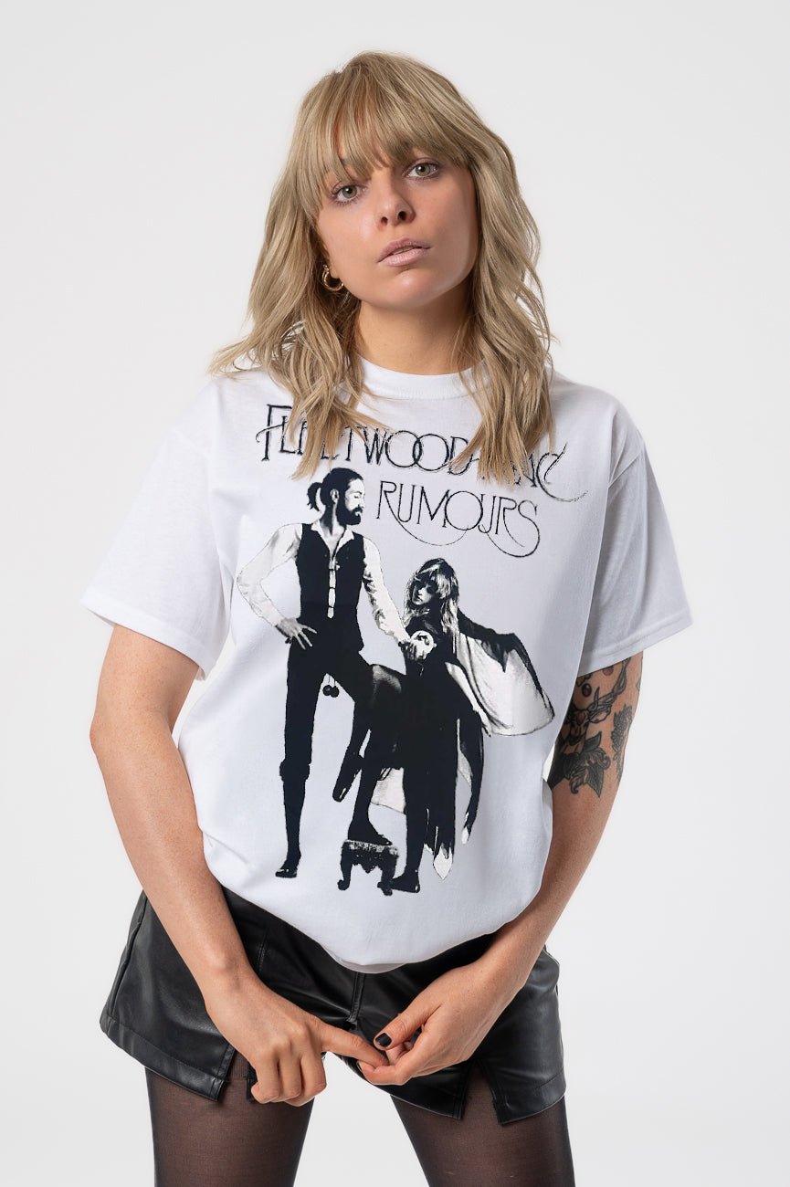 Fleetwood Mac Rumours White T Shirt product image 1