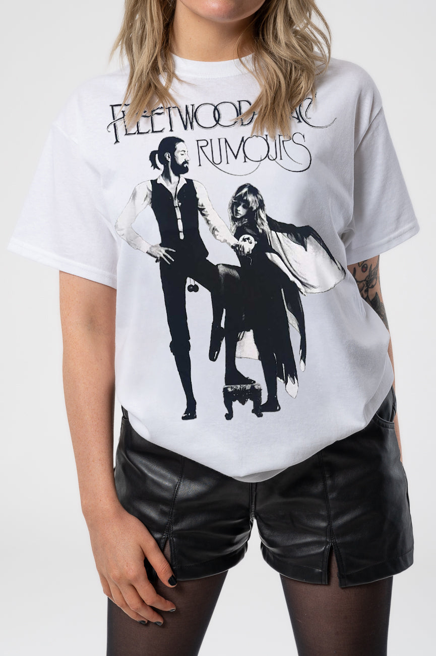 Fleetwood Mac Rumours White T Shirt product image 3