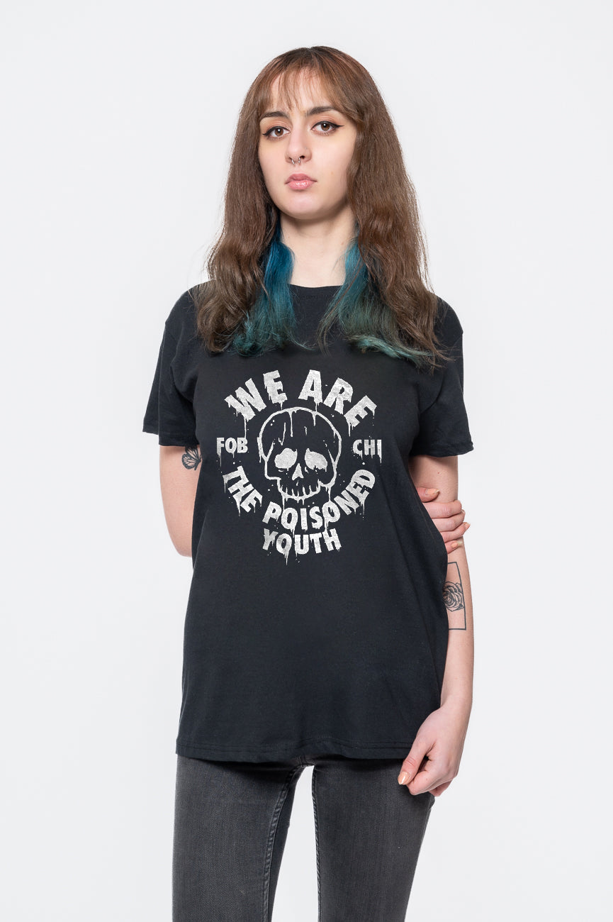 Fall Out Boy Unisex T-Shirt: Poisoned Youth (Black) product image 2