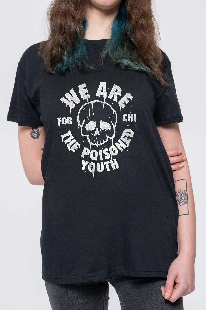 Fall Out Boy Unisex T-Shirt: Poisoned Youth (Black) product image 4