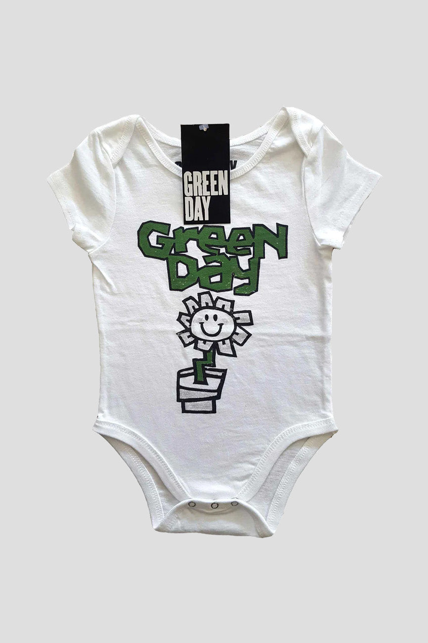 Green Day Flower Pot Baby Grow