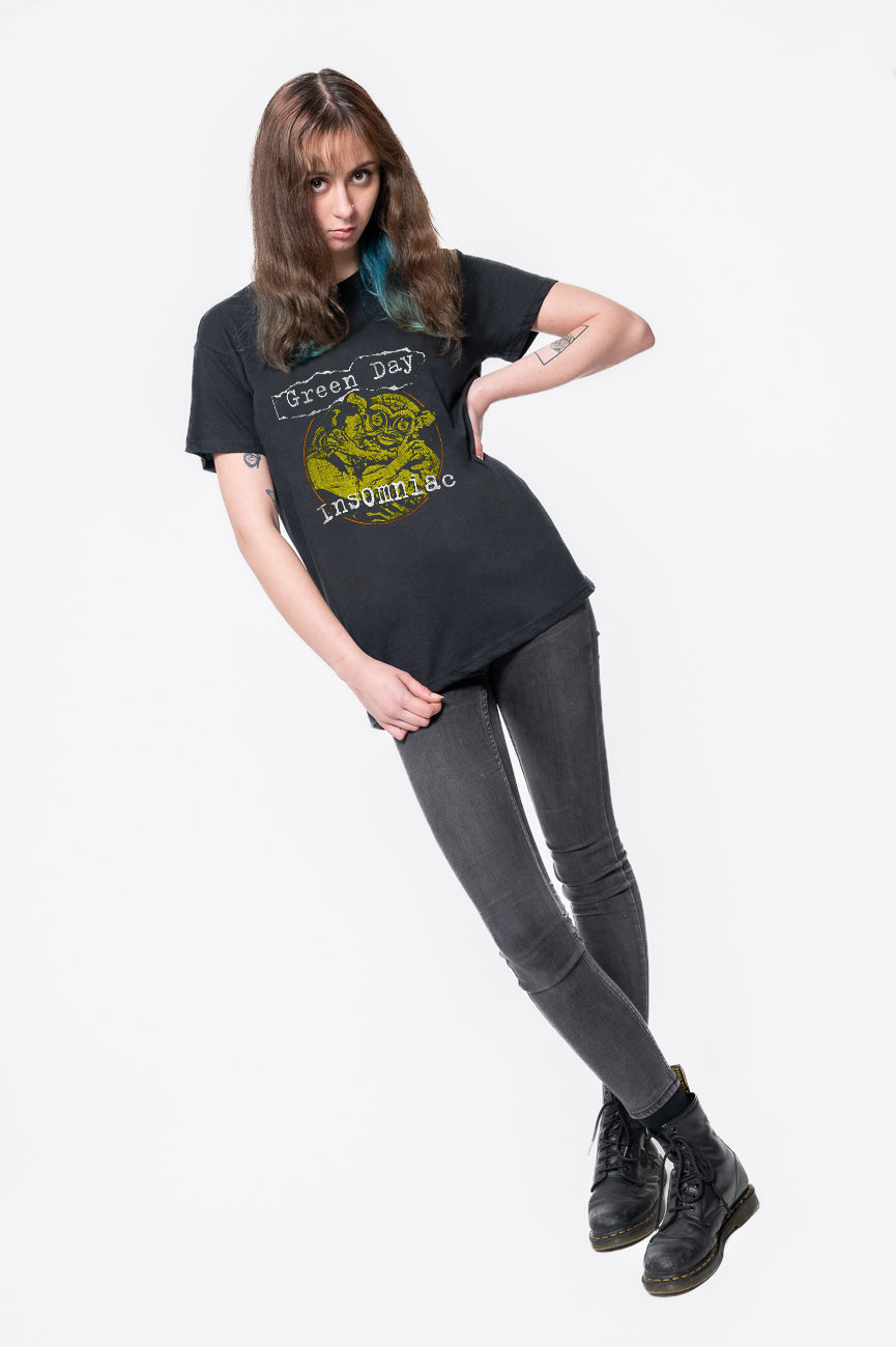 Green Day Insomniac Free Hugs T Shirt product image 5