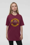 Guns N' Roses Kids Classic Logo Maroon T Shirt product image 1