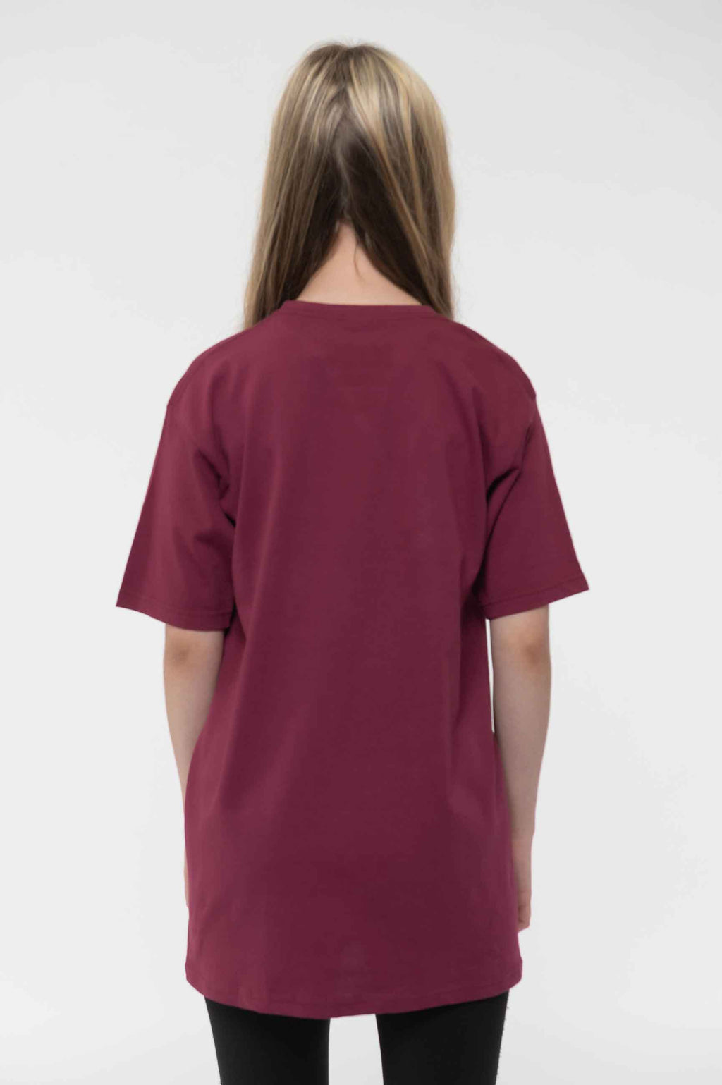 Guns N' Roses Kids Classic Logo Maroon T Shirt product image 4