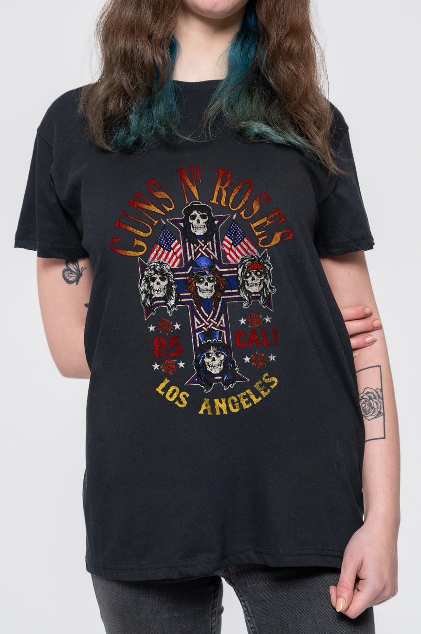Guns N' Roses Cali 85 T Shirt product image 3