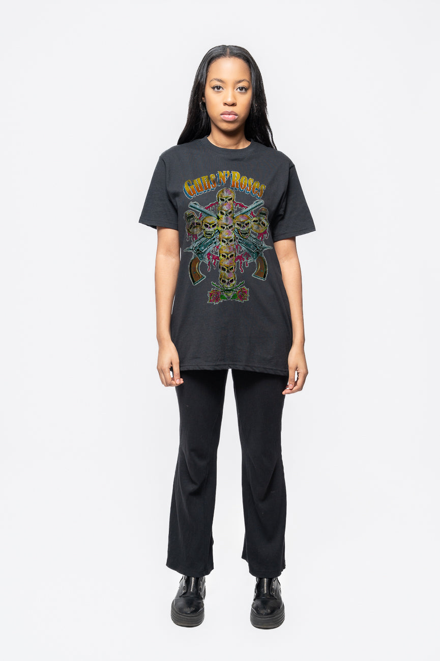 Guns N' Roses Vintage Skull T Shirt product image 2