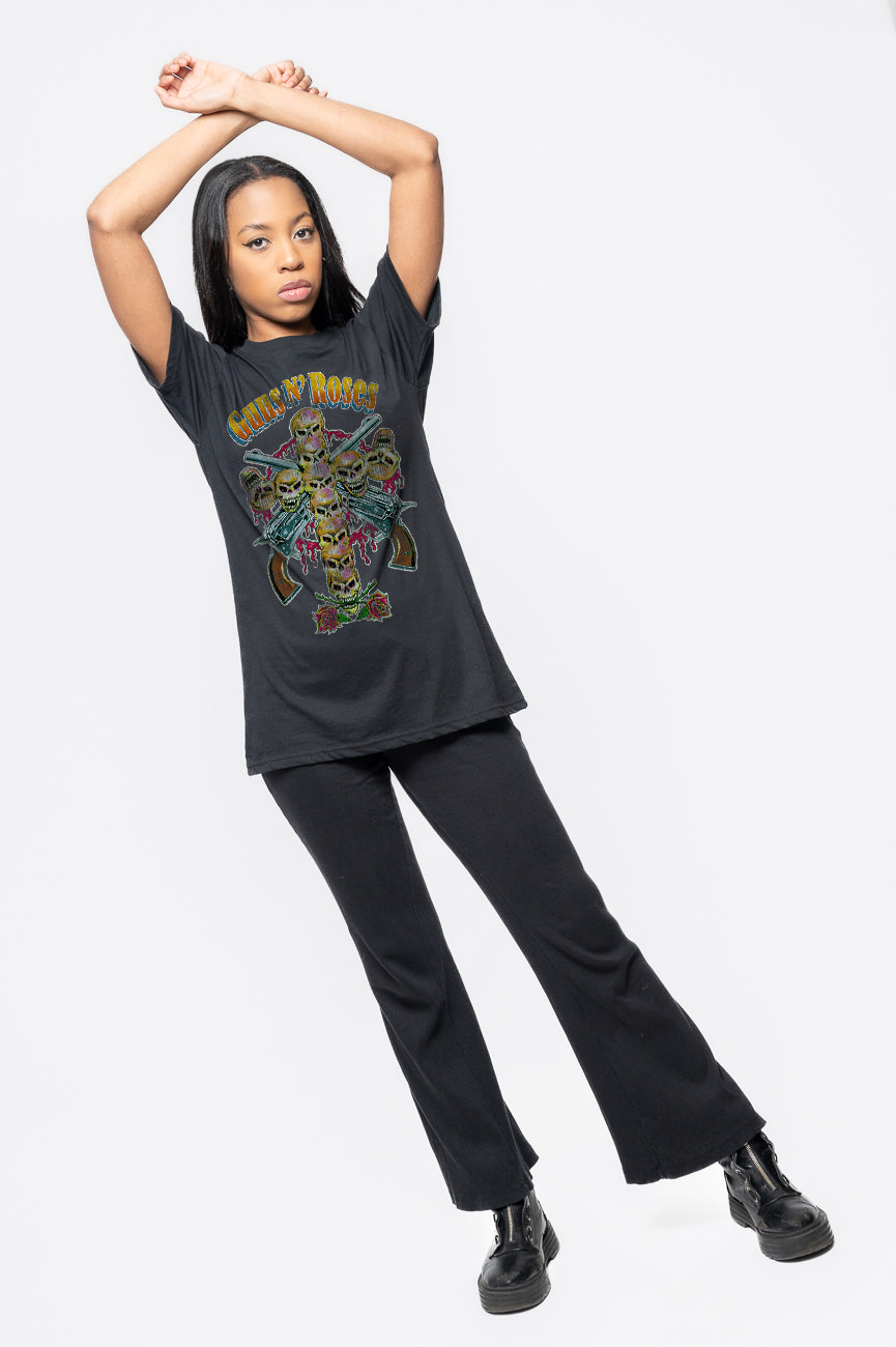 Guns N' Roses Vintage Skull T Shirt product image 5