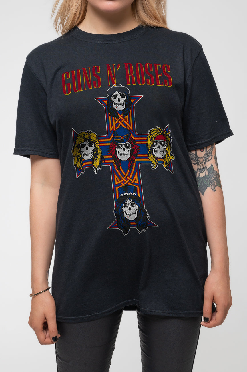 Guns N' Roses Vintage Cross T Shirt product image 3