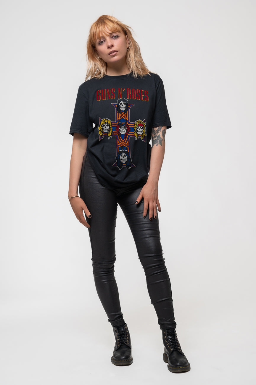 Guns N' Roses Vintage Cross T Shirt product image 5